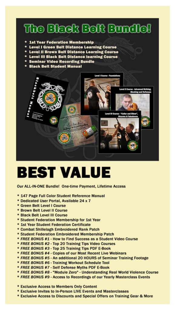 Combat Shillelagh Black Belt Bundle Offer