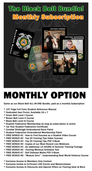 Combat Shillelagh Black Belt Subscription Offer