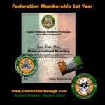 Combat Shillelagh Worldwide Student Federation Membership 1st Year