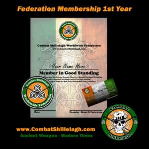 Combat Shillelagh Worldwide Student Federation Membership 1st Year