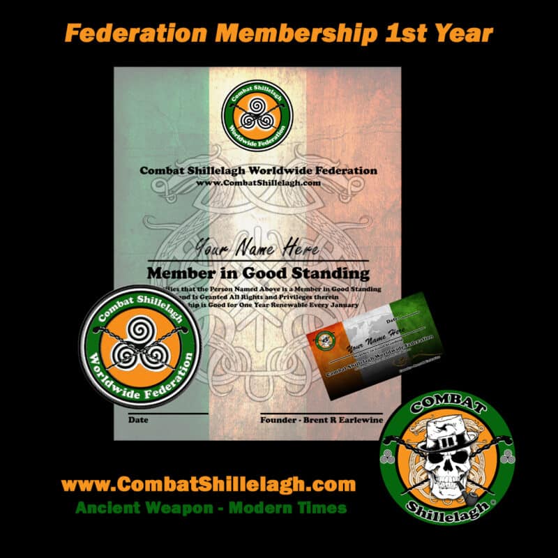 Combat Shillelagh Worldwide Student Federation Membership 1st Year