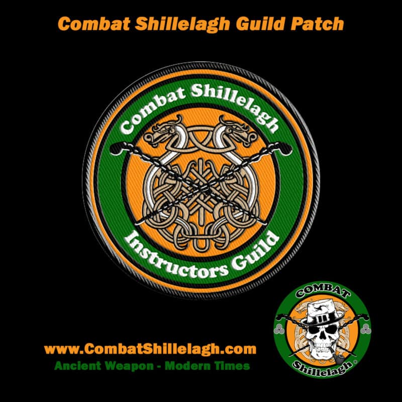 Combat Shillelagh Instructors Guild Embroidered Patch