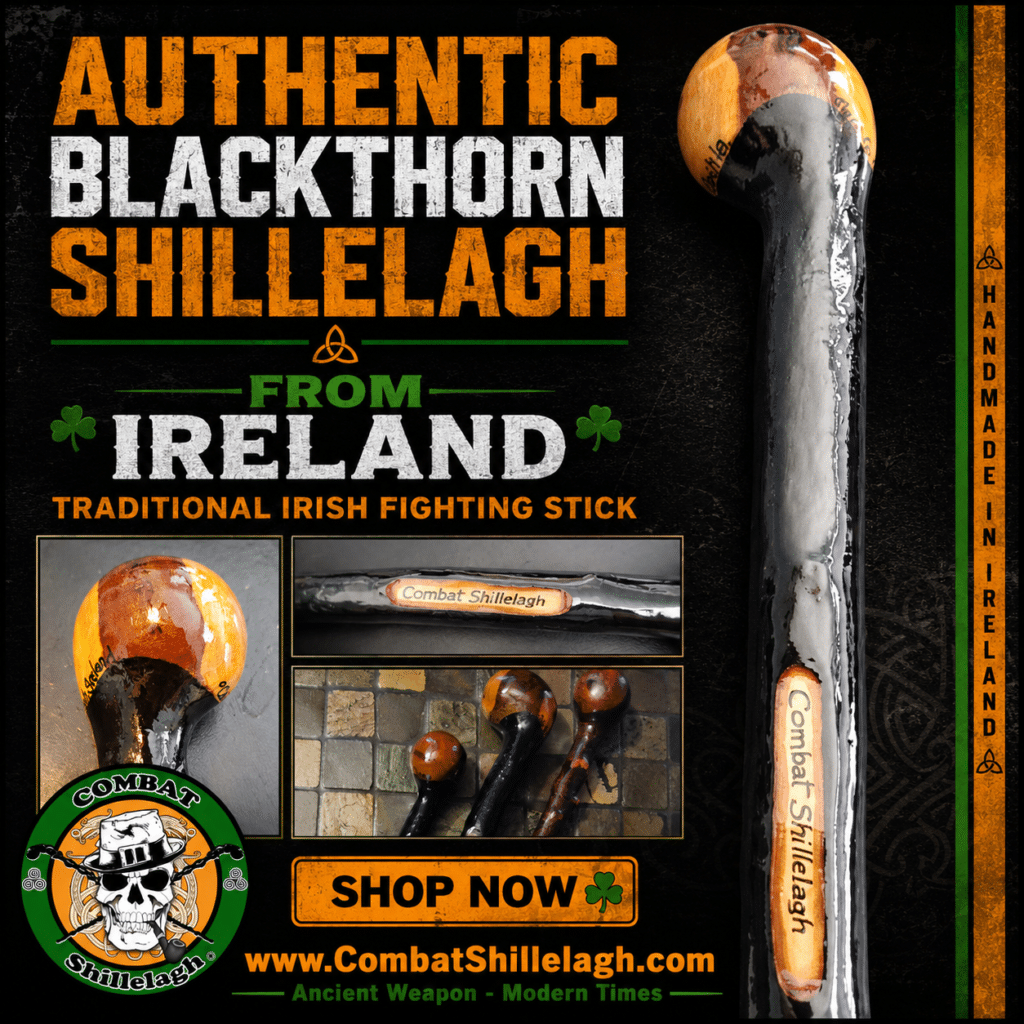 Authentic Irish Blackthorn Shillelagh