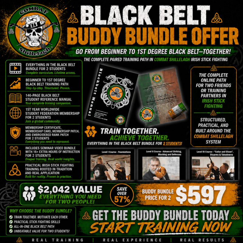 Irish Stick Fighting Buddy Bundle Offer