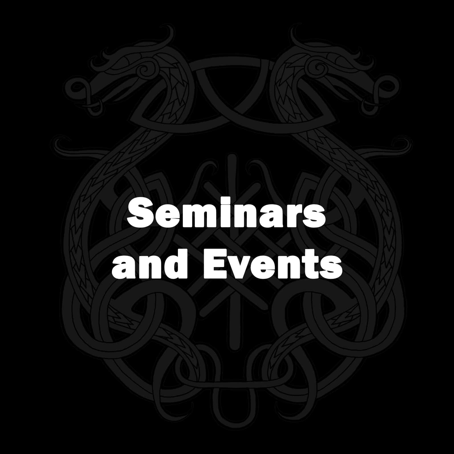 Seminars and Events