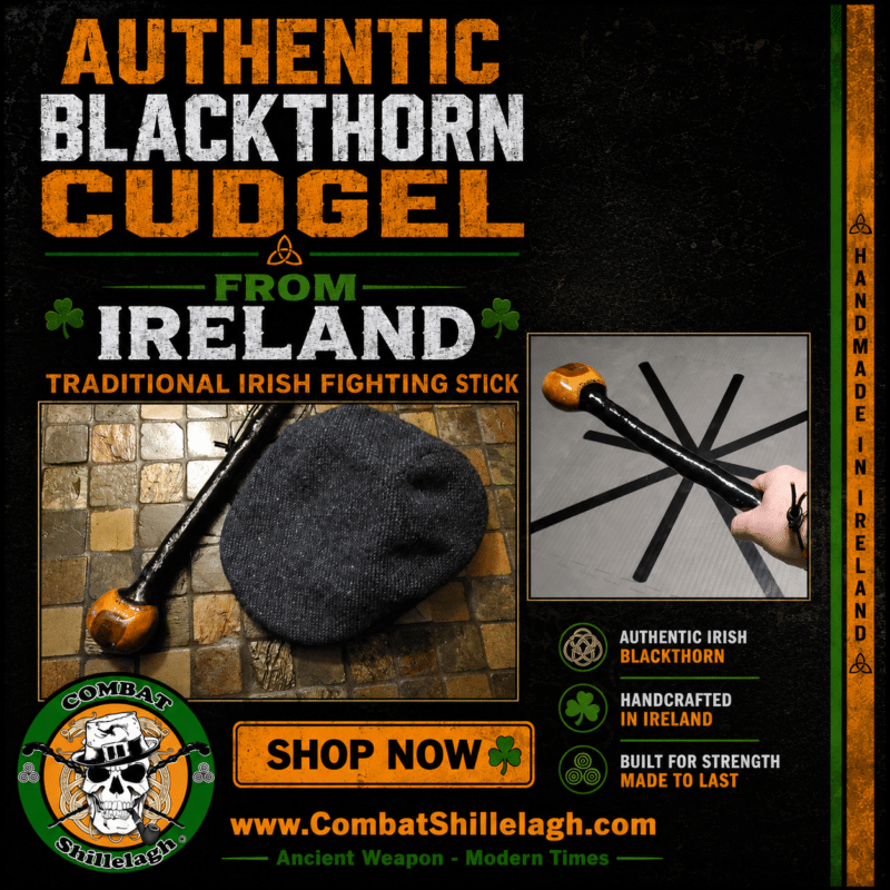 Authentic Irish Blackthorn Cudgel