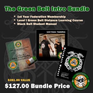 Learn Irish Stick Fighting - Green Belt Bundle Package