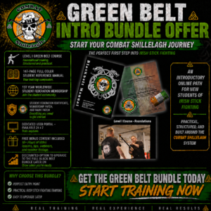 Green Belt Bundle Irish Stick Fighting