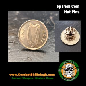 Ireland 5p Coin Pin