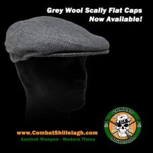 Grey Irish Flat Cap