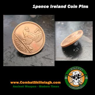 Ireland 1p Coin Pin (Hen Side Forward)