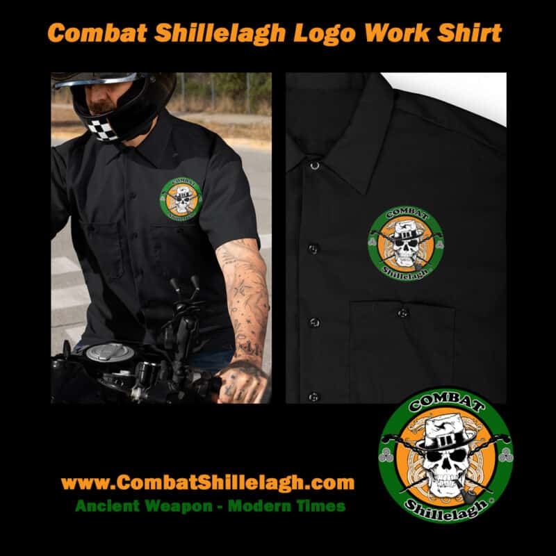Combat Shillelagh Logo Work Shirt