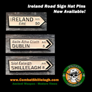 Ireland Road Signs Hat Pins Set of 3