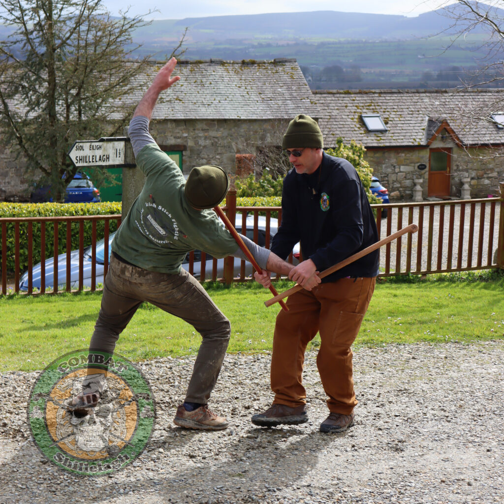 Irish Stick Fighting with a shillelagh