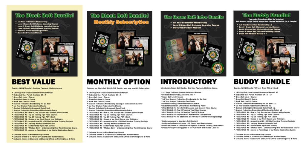 Combat Shillelagh Course Options