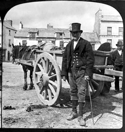 Farmer with Shillelagh