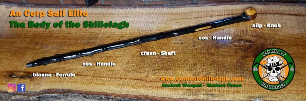 The parts of a shillelagh