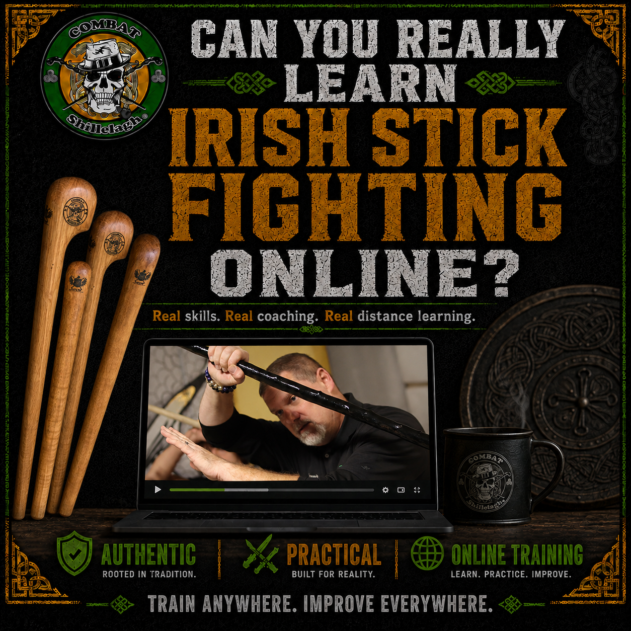 Learn Irish Stick Fighting